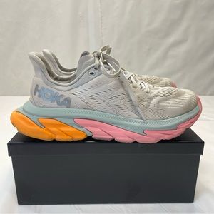 Hoka One One Womens Clifton Edge 1110511 NCLR Gray Running Shoes Sneakers Size 7